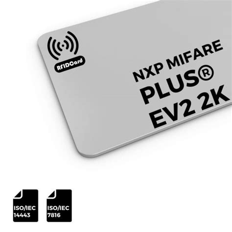 RFID Card NXP MIFARE Plus®X 2k